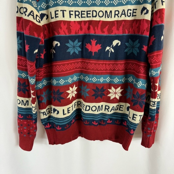 Hulu The Handmaids Tale Let Freedom Rage
Ugly Christmas Holiday Sweater Size: M - Picture 4 of 10